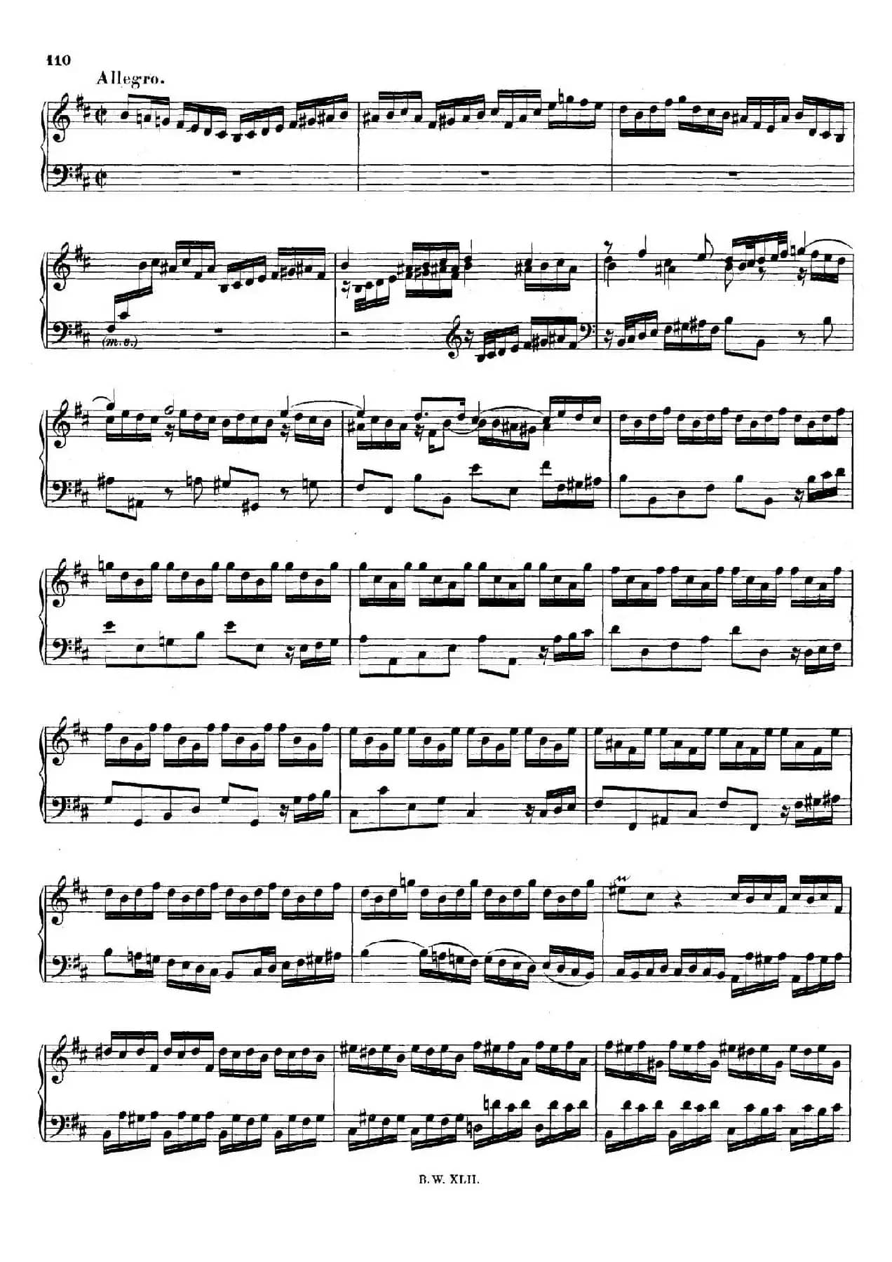 16 Concertos BWV 972-987（十六首为独奏古钢琴而作的协奏曲）（P51——60）