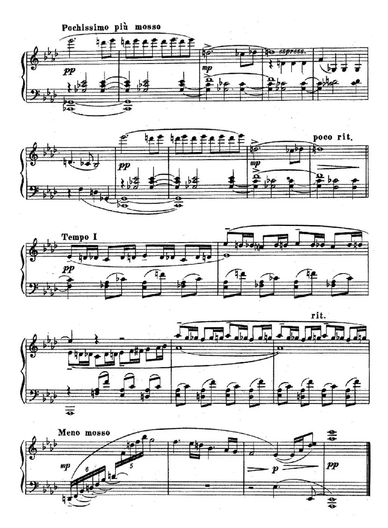 Ten Pieces from Cinderella Op.97（10首小品 - 选自舞剧《灰姑娘》·4）