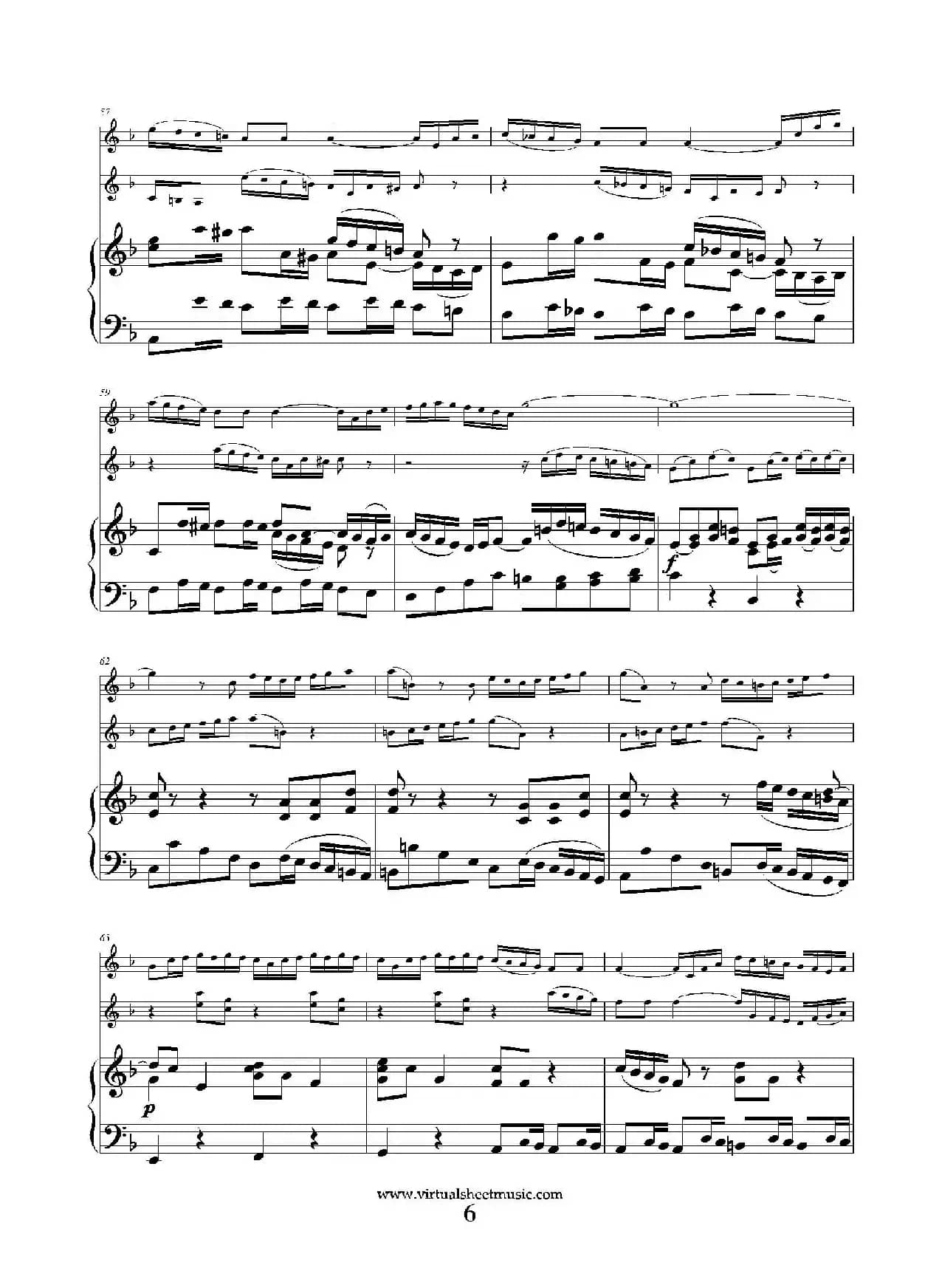 Concerto in D minor（双簧管+小提琴+钢琴伴奏）