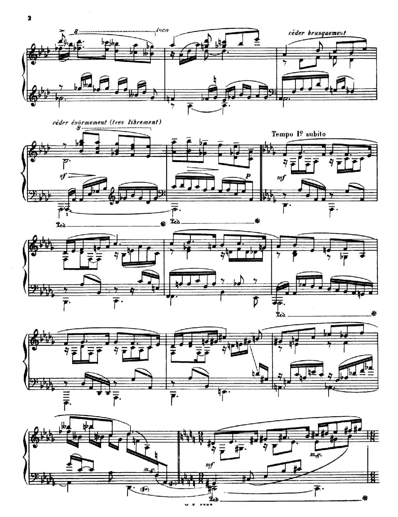 Intermezzo No.3 in A-flat Major（降A大调第三间奏曲）