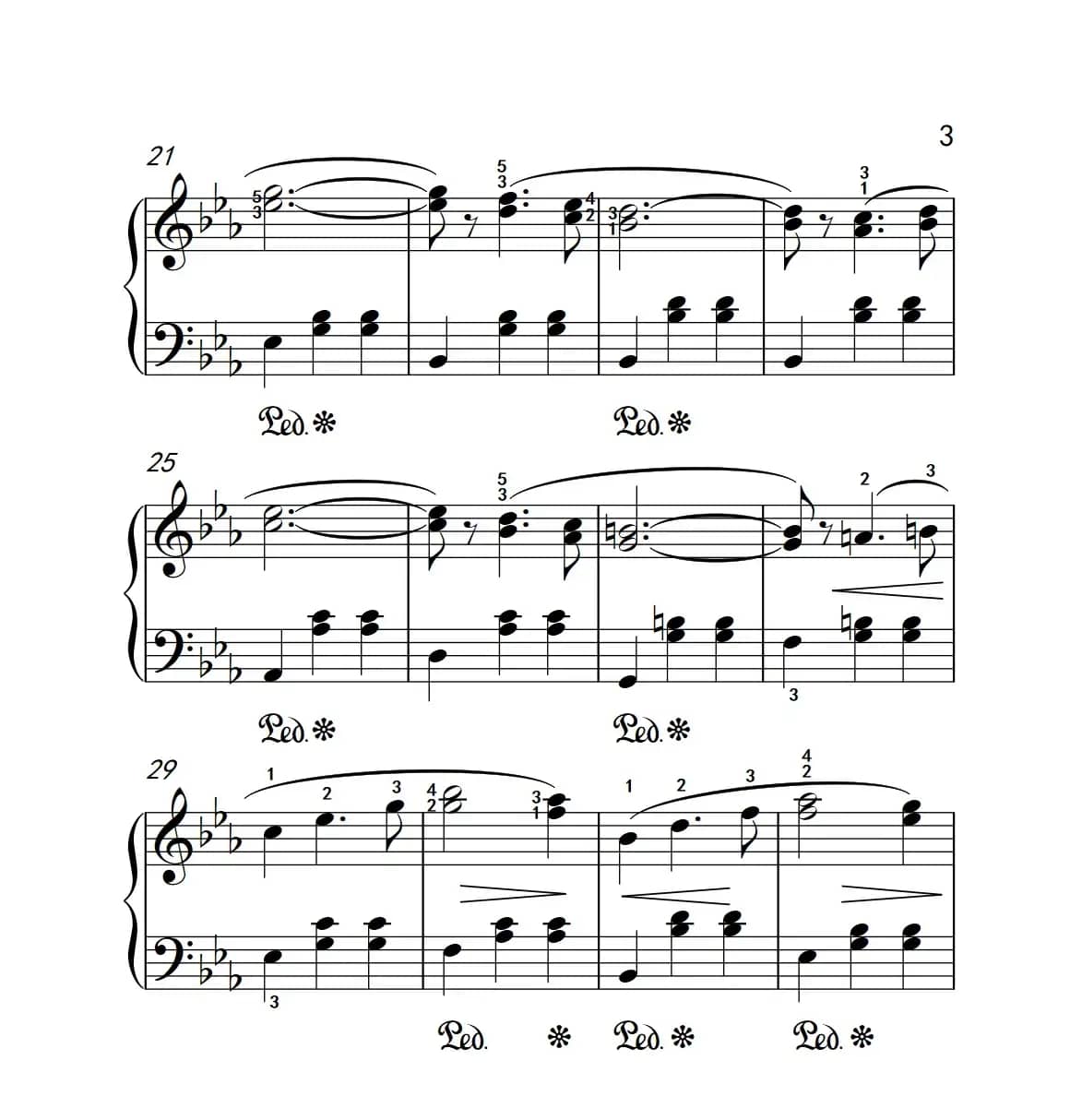 第三级 3.多情圆舞曲（中央音乐学院 钢琴（业余）考级教程 1-3级）