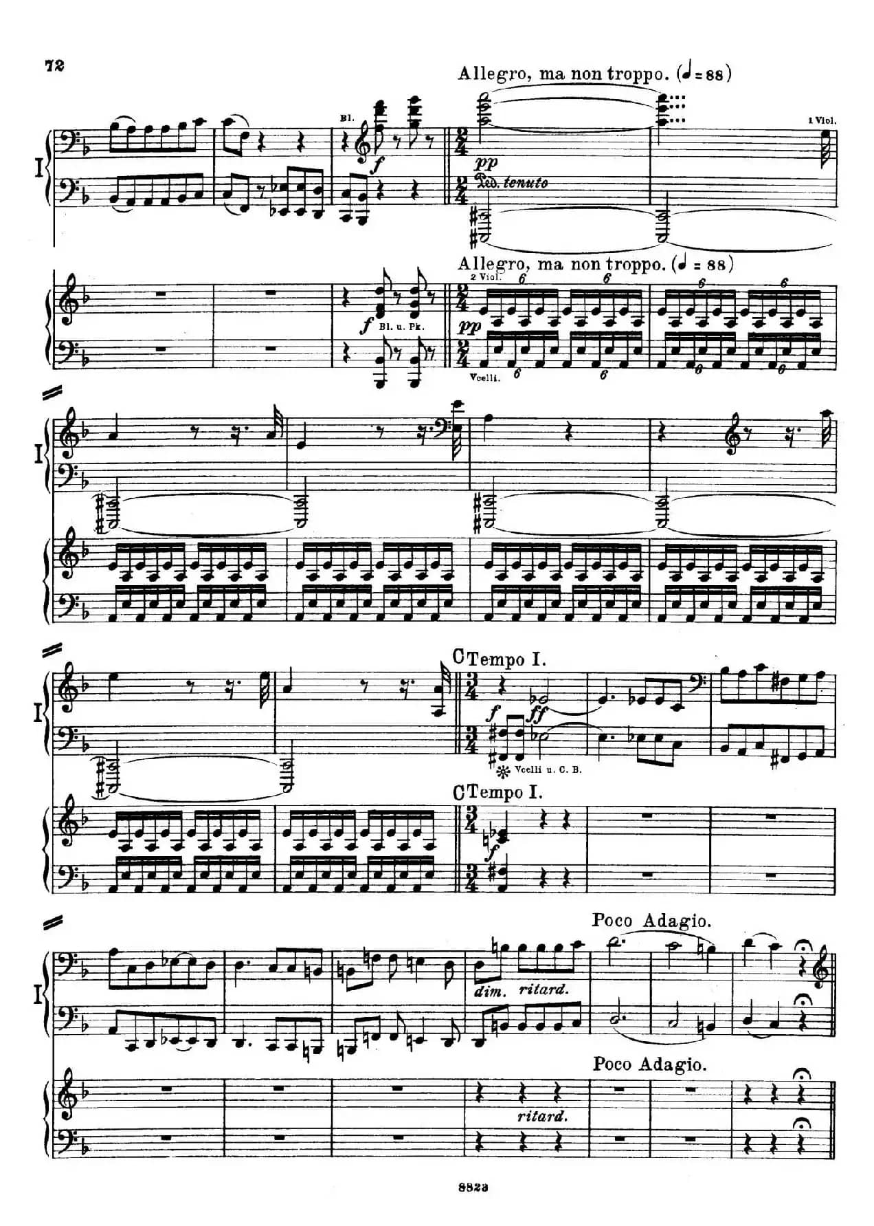 d小调第九交响曲 Op.125(双钢琴P63——72)