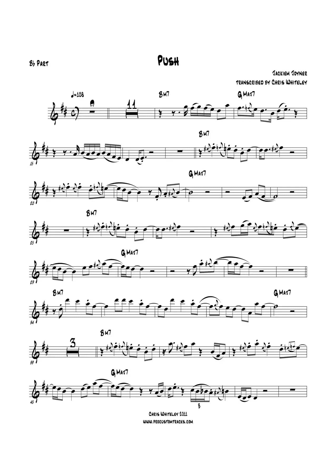 Push（Bb Part）