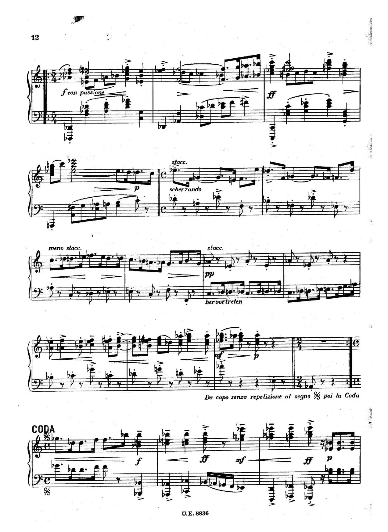 克热内克-第二钢琴奏鸣曲（Piano Sonata No.2 Op.59）