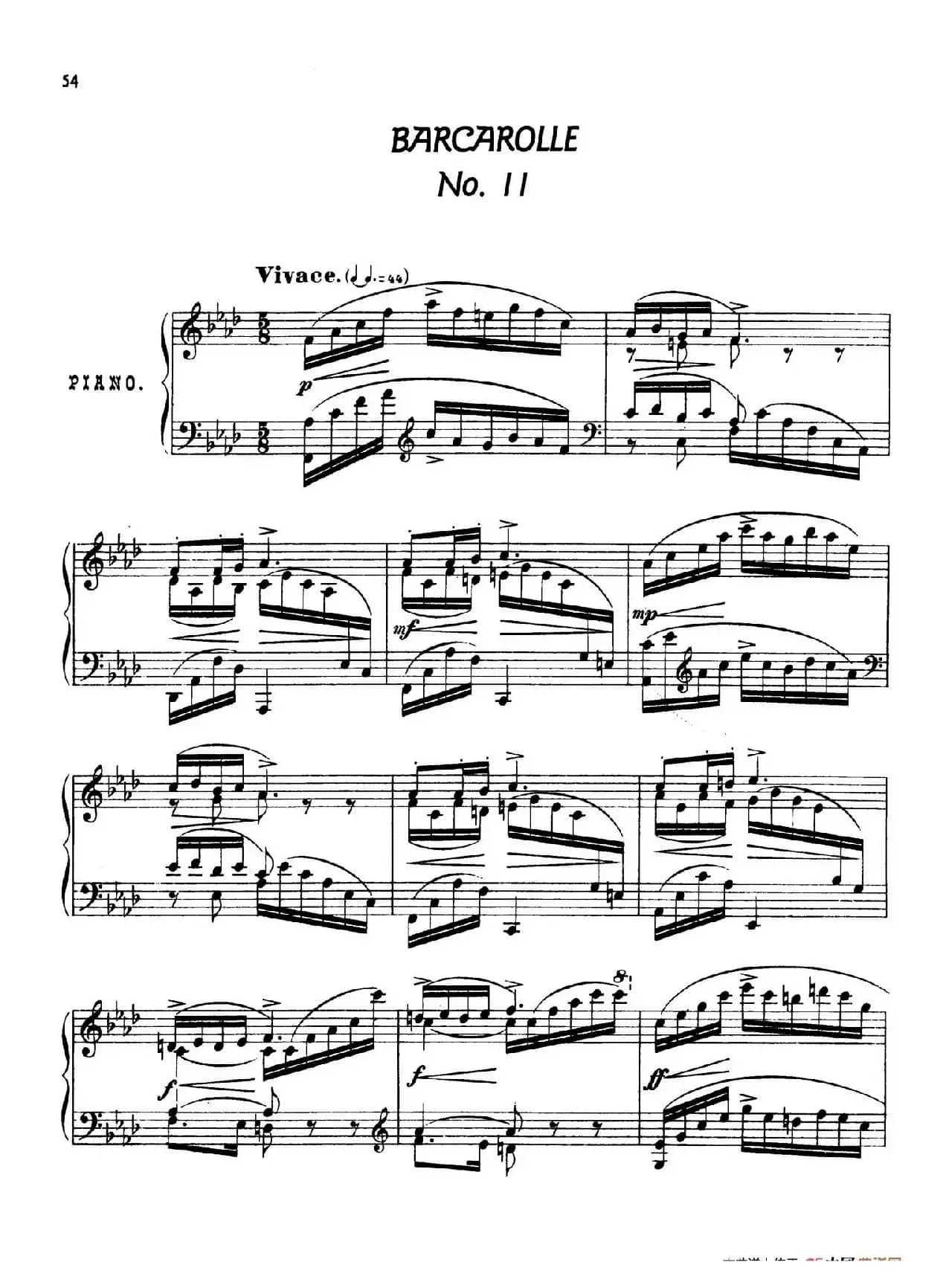 24 Characteristic Pieces Op.36(24首性格小品·12)