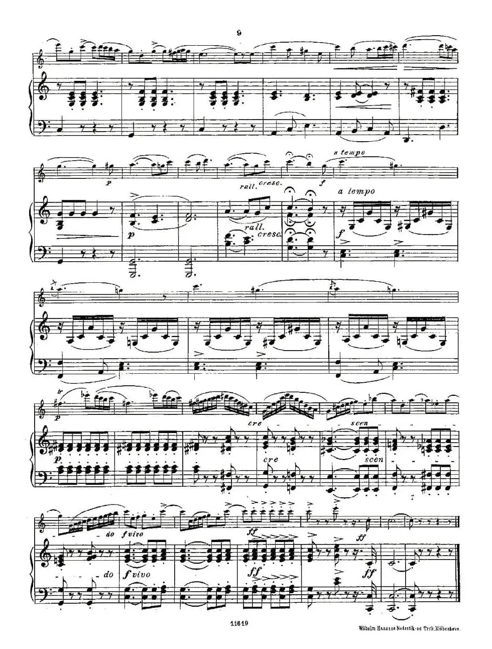 Opern-Transcriptionen.Op.45-7（长笛+钢琴伴奏）