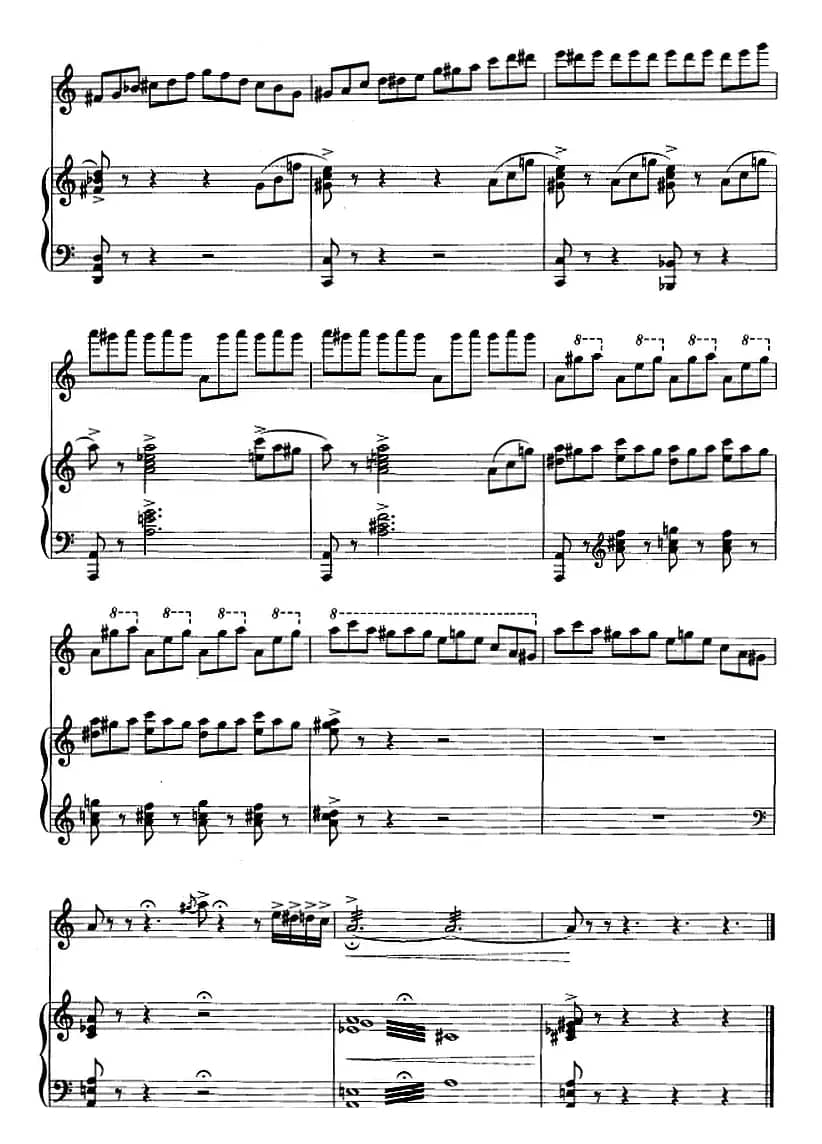 第二二胡狂想曲（二胡+钢琴伴奏）