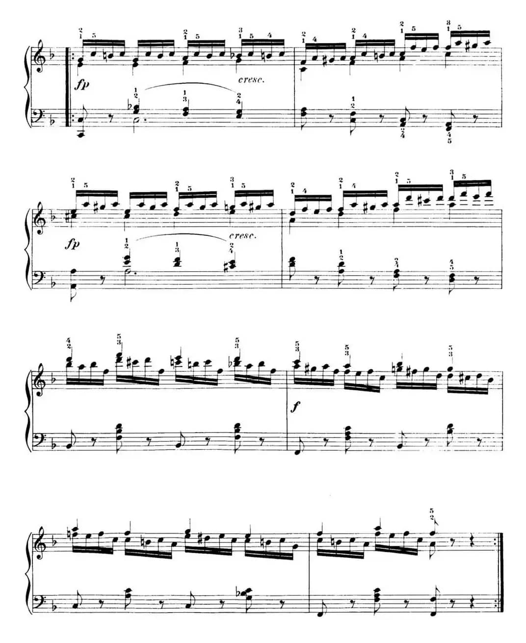 40首车尔尼Op.299钢琴快速练习曲（NO.17）