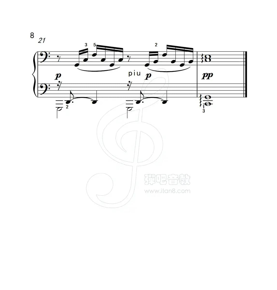 练习曲 1（克拉莫钢琴练习曲60首）