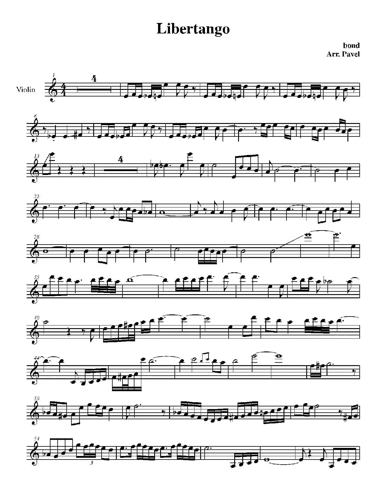 libertango（自由探戈）