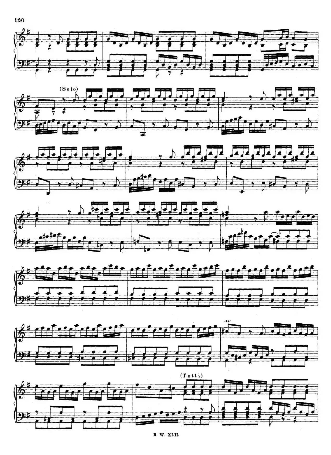 16 Concertos BWV 972-987（十六首为独奏古钢琴而作的协奏曲）（P61——70）