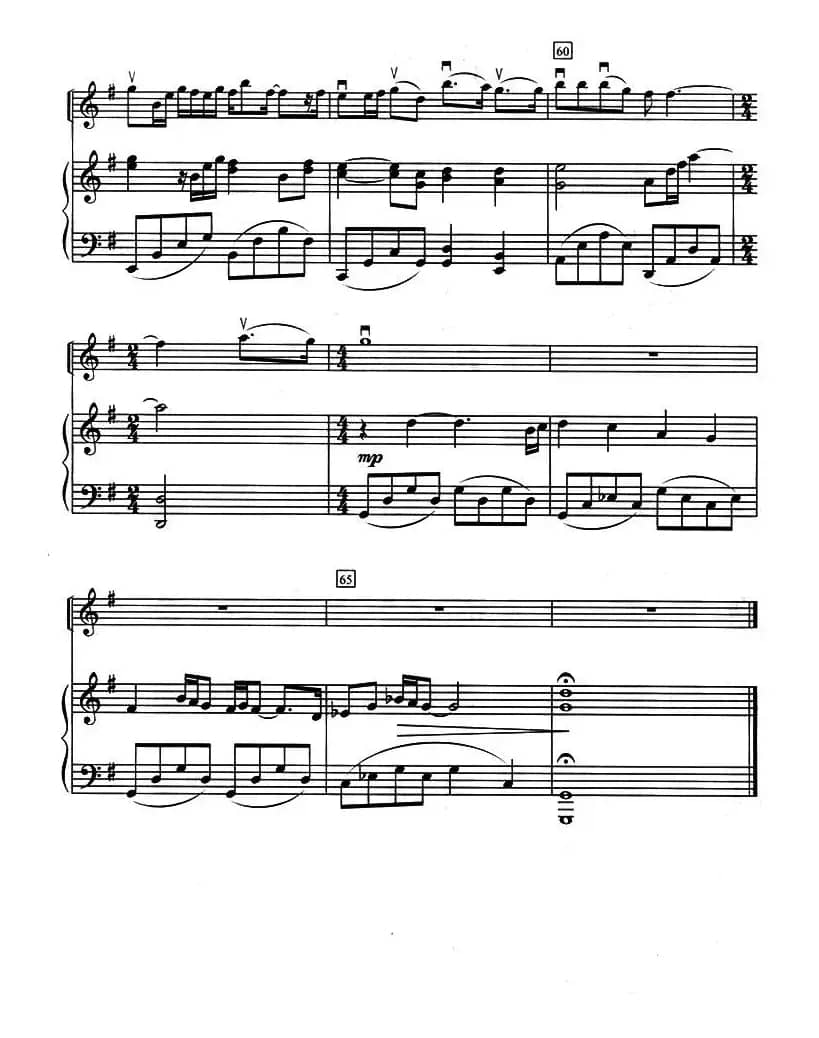 羽毛（小提琴+钢琴伴奏）