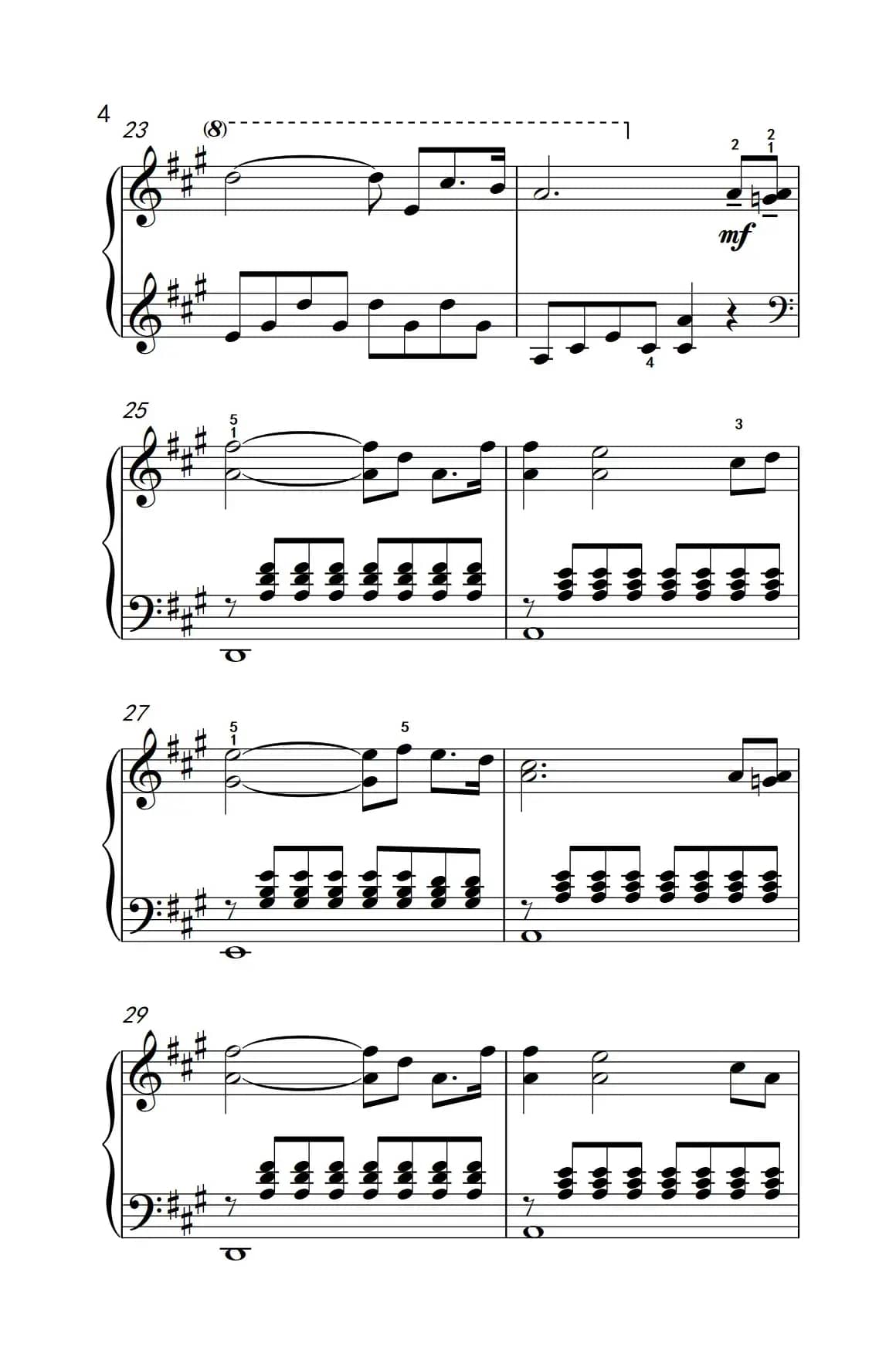 小小少年（《弹吧音教》制谱）