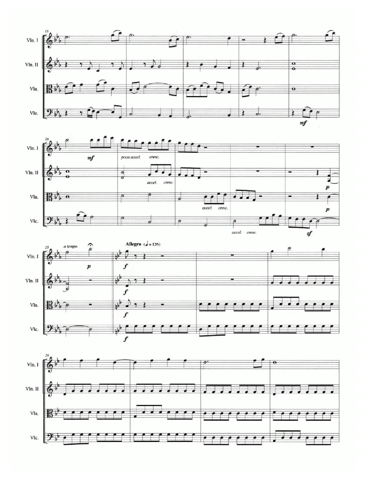 诺恩吉娅主题随想（弦乐四重奏）