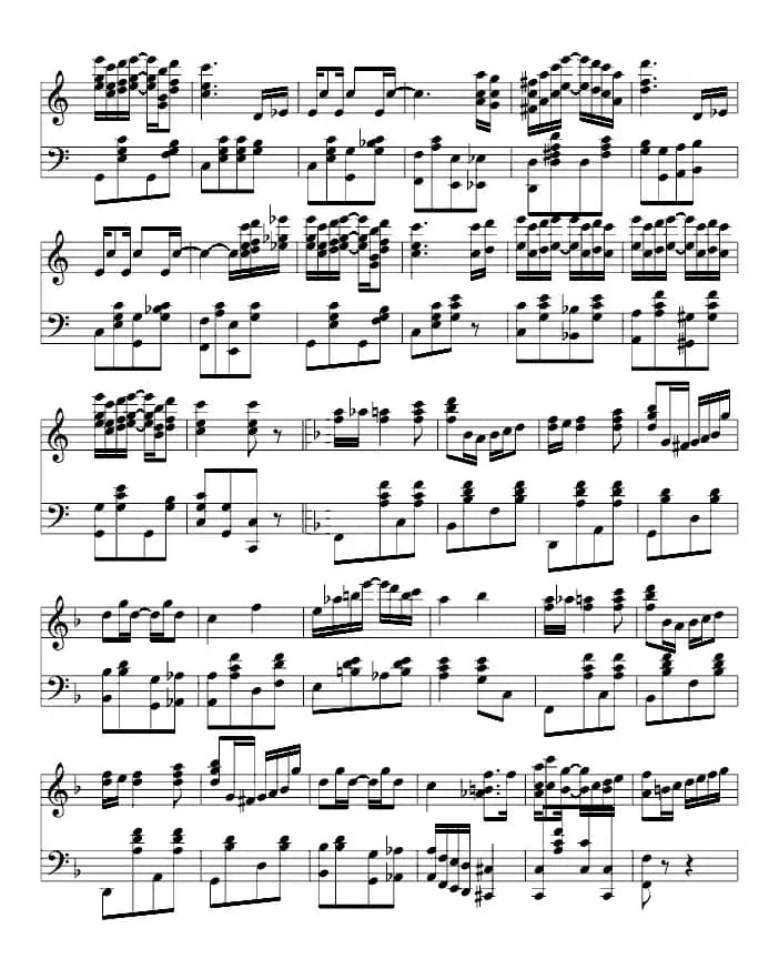 卖艺人（爵士钢琴）