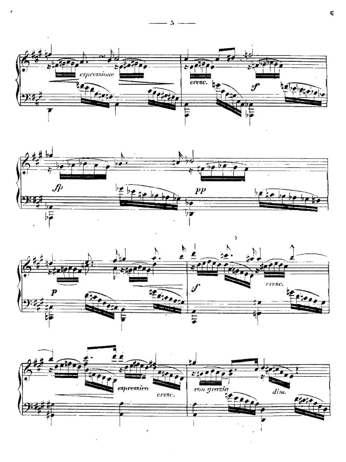 A大调练习曲“小溪”（Op.6）