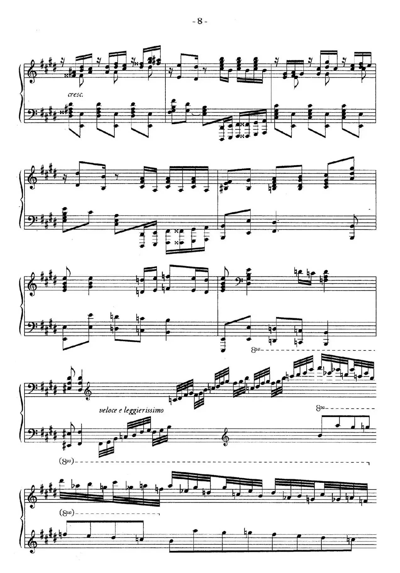 Carmen Variations 12 Pieces(12首卡门主题变奏曲·11)