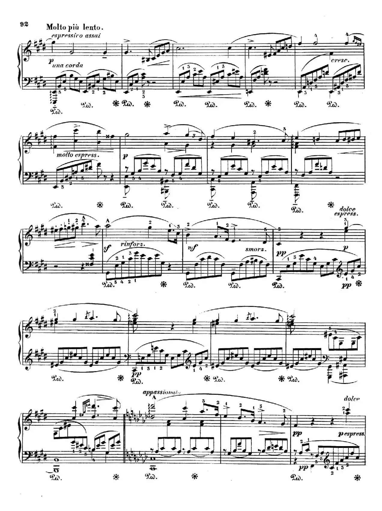 Orpheus S.98（第四交响诗）（钢琴独奏版）