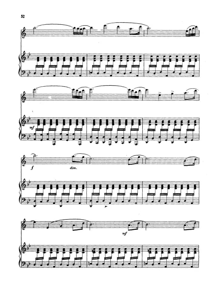 牧马之歌（单簧管+钢琴伴奏）