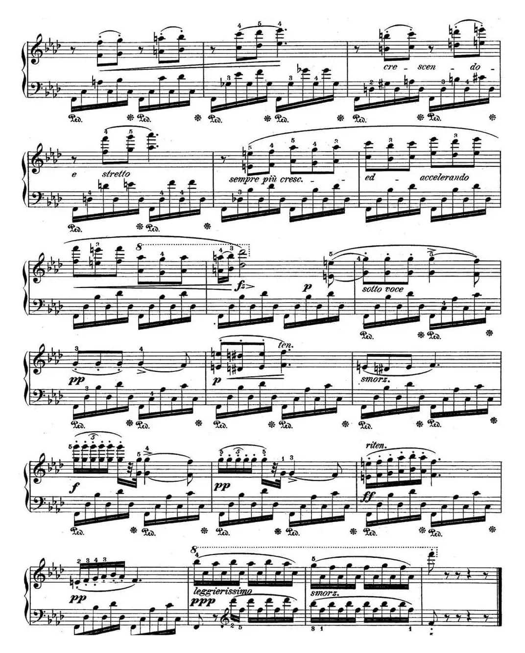 肖邦练习曲9 Op.10 No.9 f小调 F minor