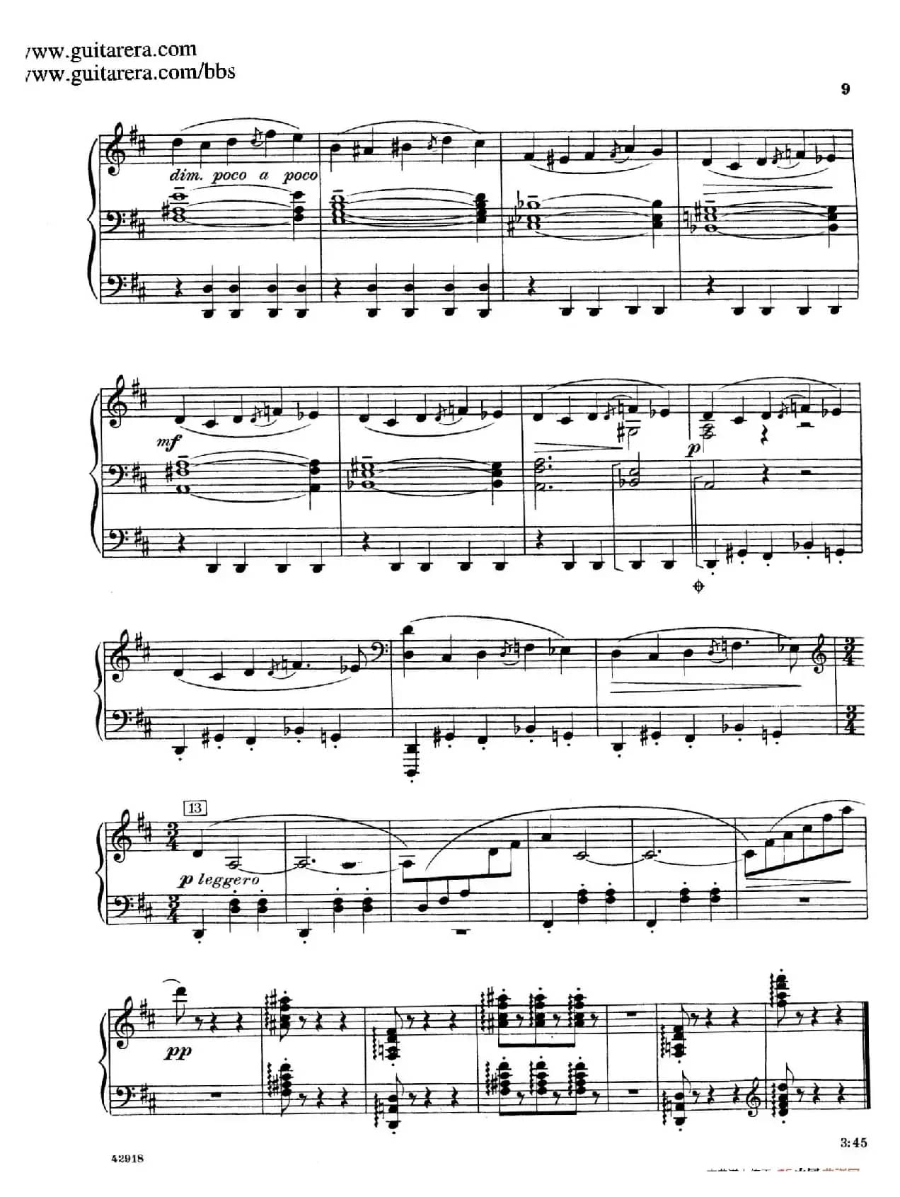 Souvenirs Op.28（纪念曲1. 圆舞曲）