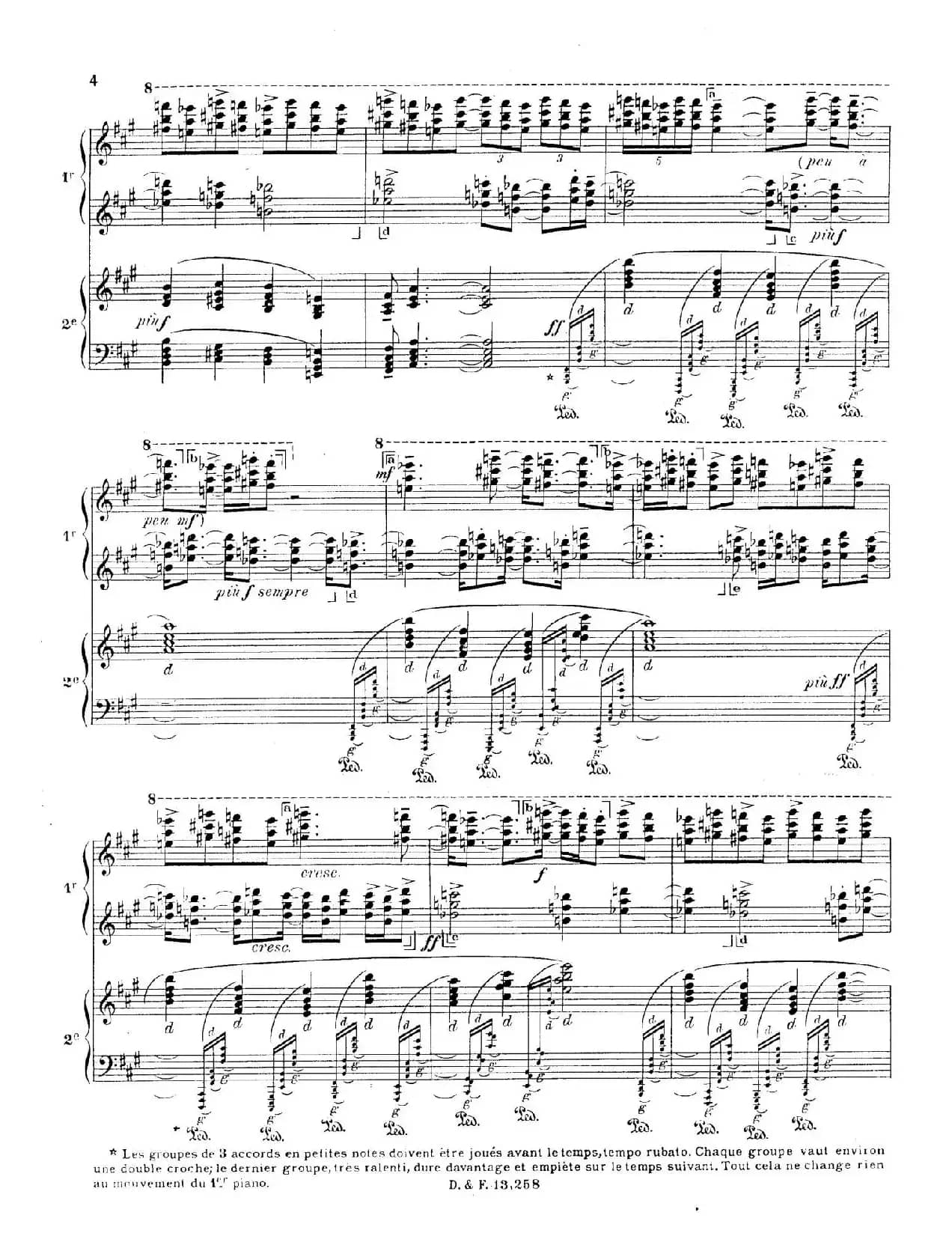 Visions de l'Amen（阿门的幻想·双钢琴·Ⅰ）