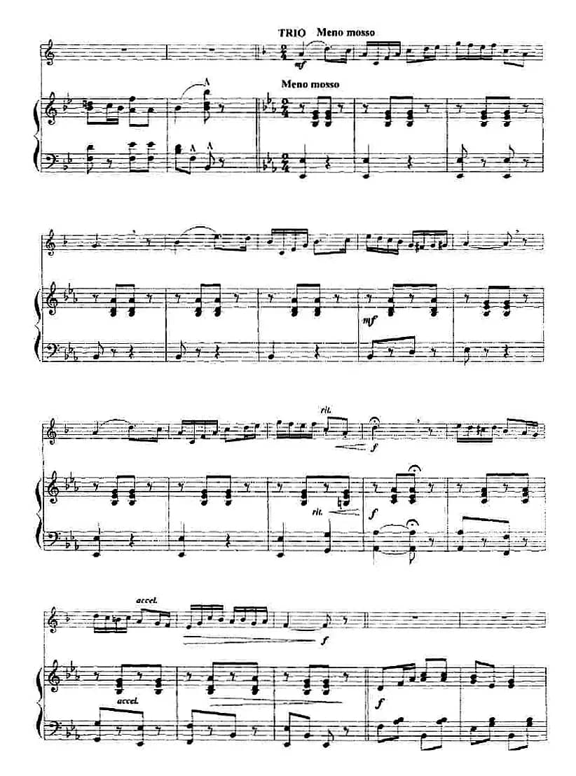 山楂树（小号+钢琴伴奏）