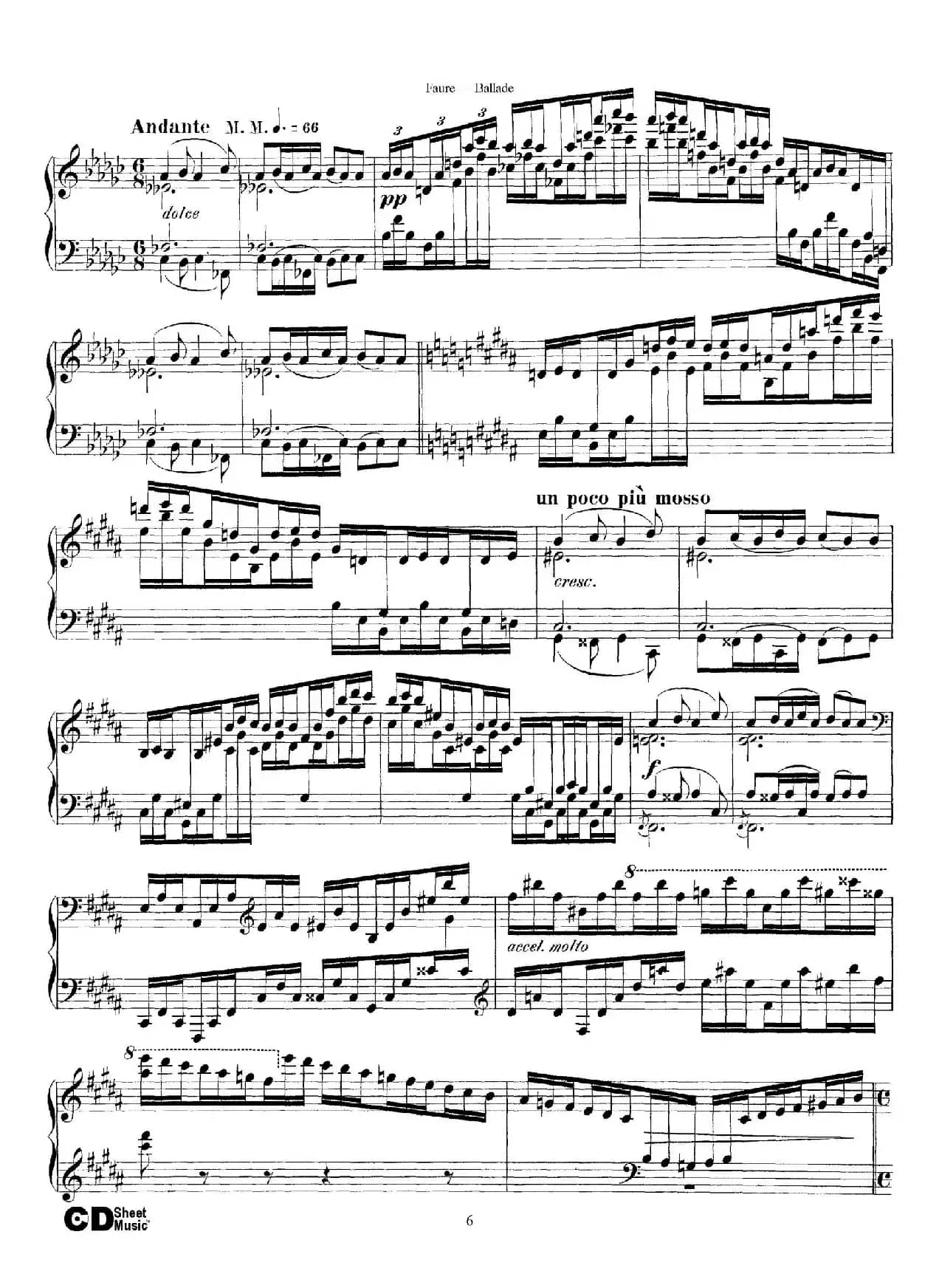 Ballade Op.19（叙事曲）