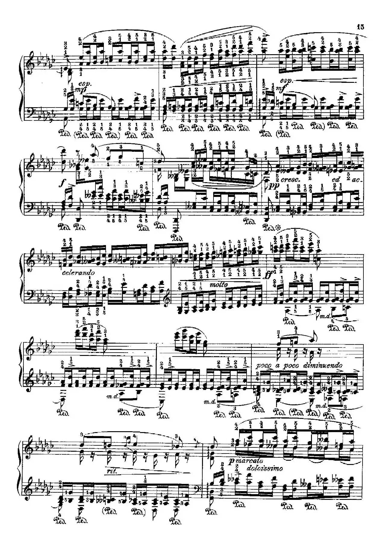 53首改编练习曲（No.15）