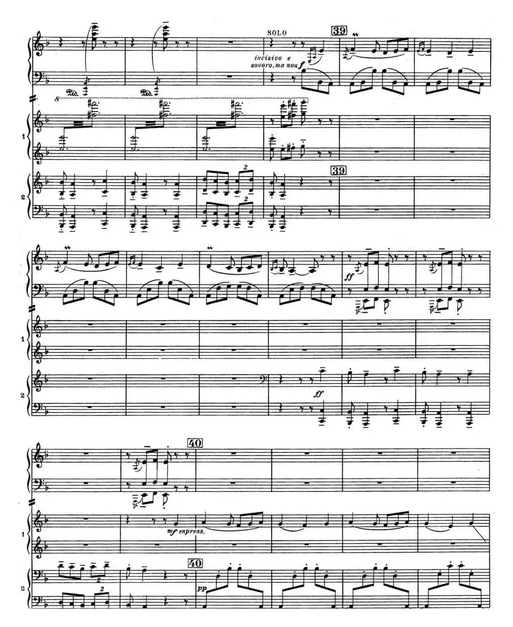 Nights in the Gardens of Spain 西班牙花园之夜 双钢琴版（Ⅲ-En los jardines de la Sierra de Cordoba）