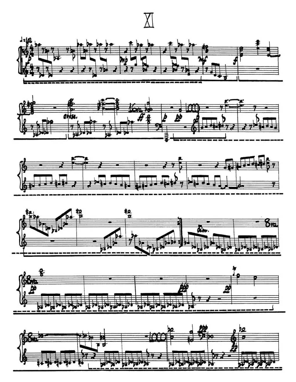 为加料钢琴而作的奏鸣曲与间奏曲（11）