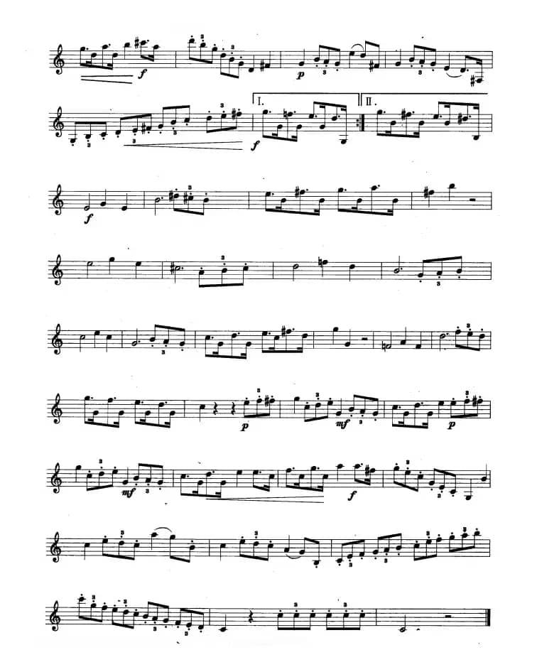 单簧管考级教材·第六级