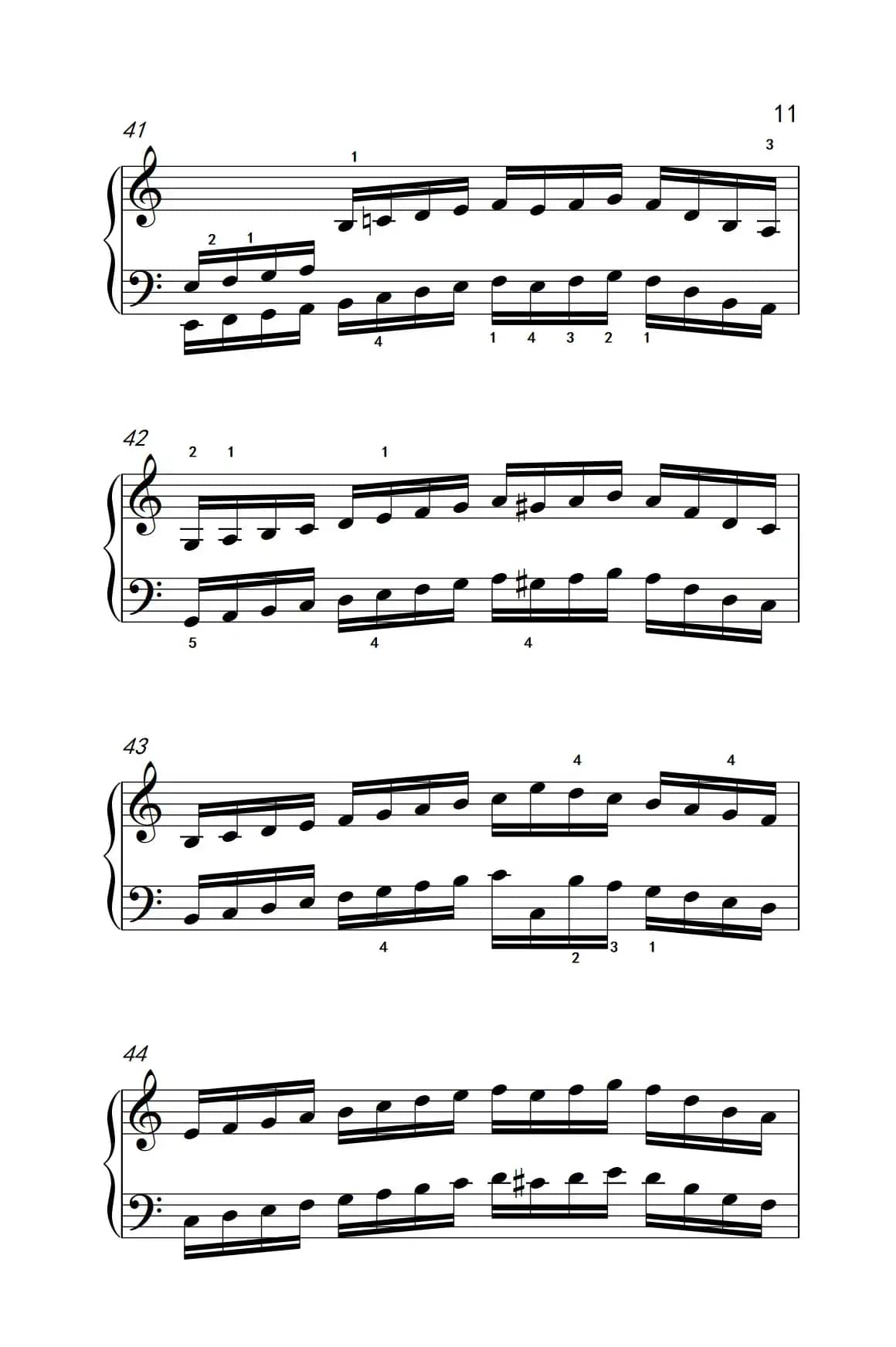 莫什科夫斯基 钢琴练习曲（第五首）