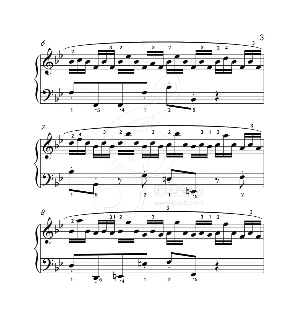 练习曲 51（克拉莫钢琴练习曲60首）