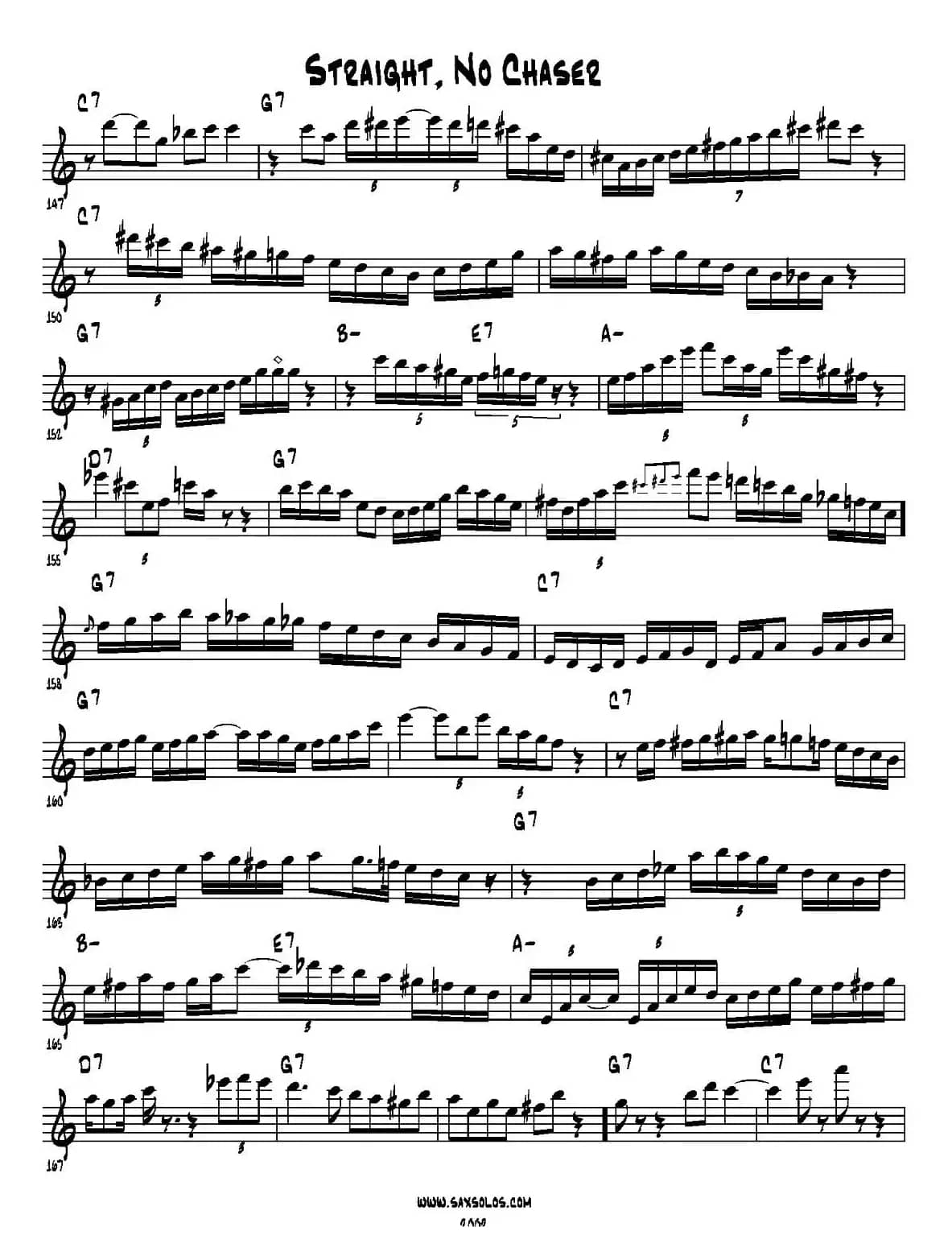 Straight，No Chaser