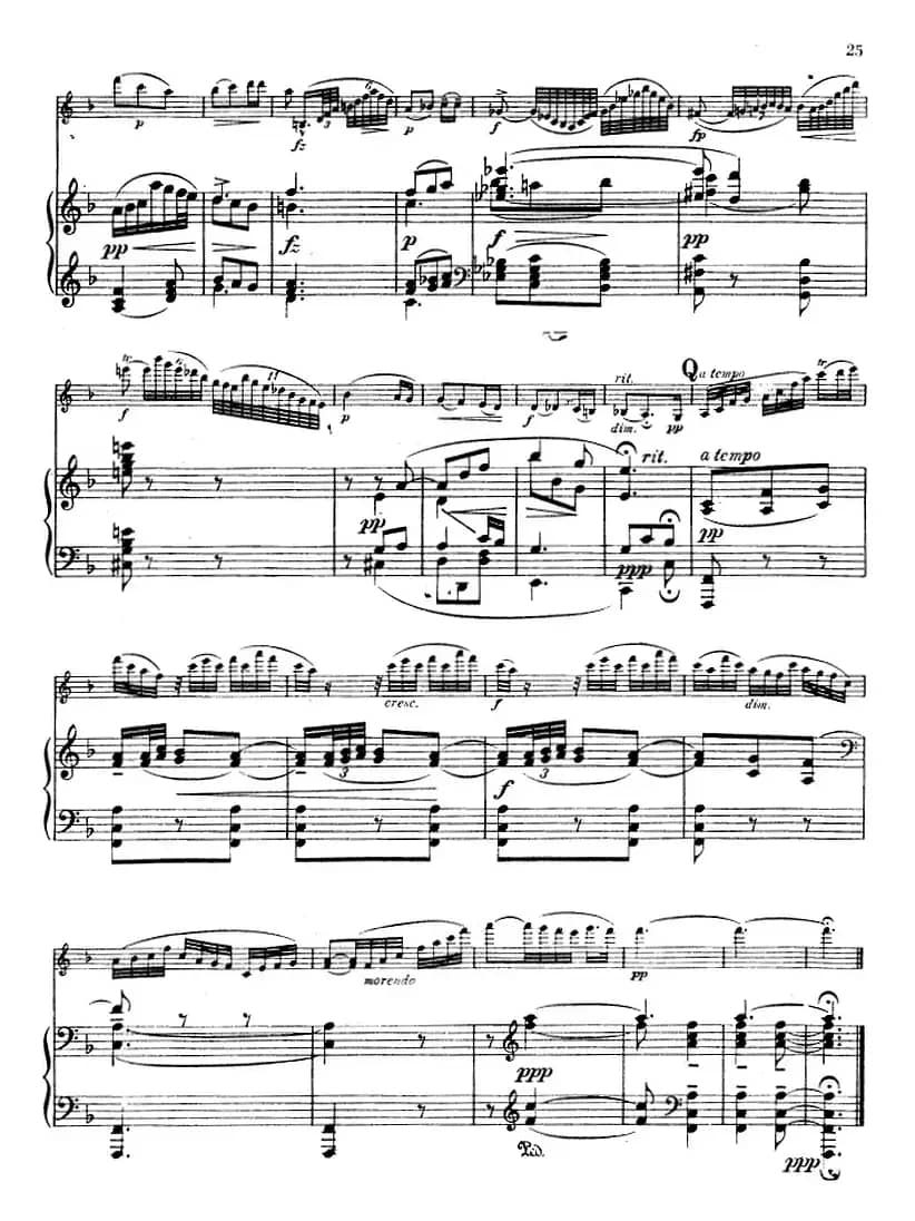 德沃夏克作品53号A小调协奏曲 （小提琴和钢琴）