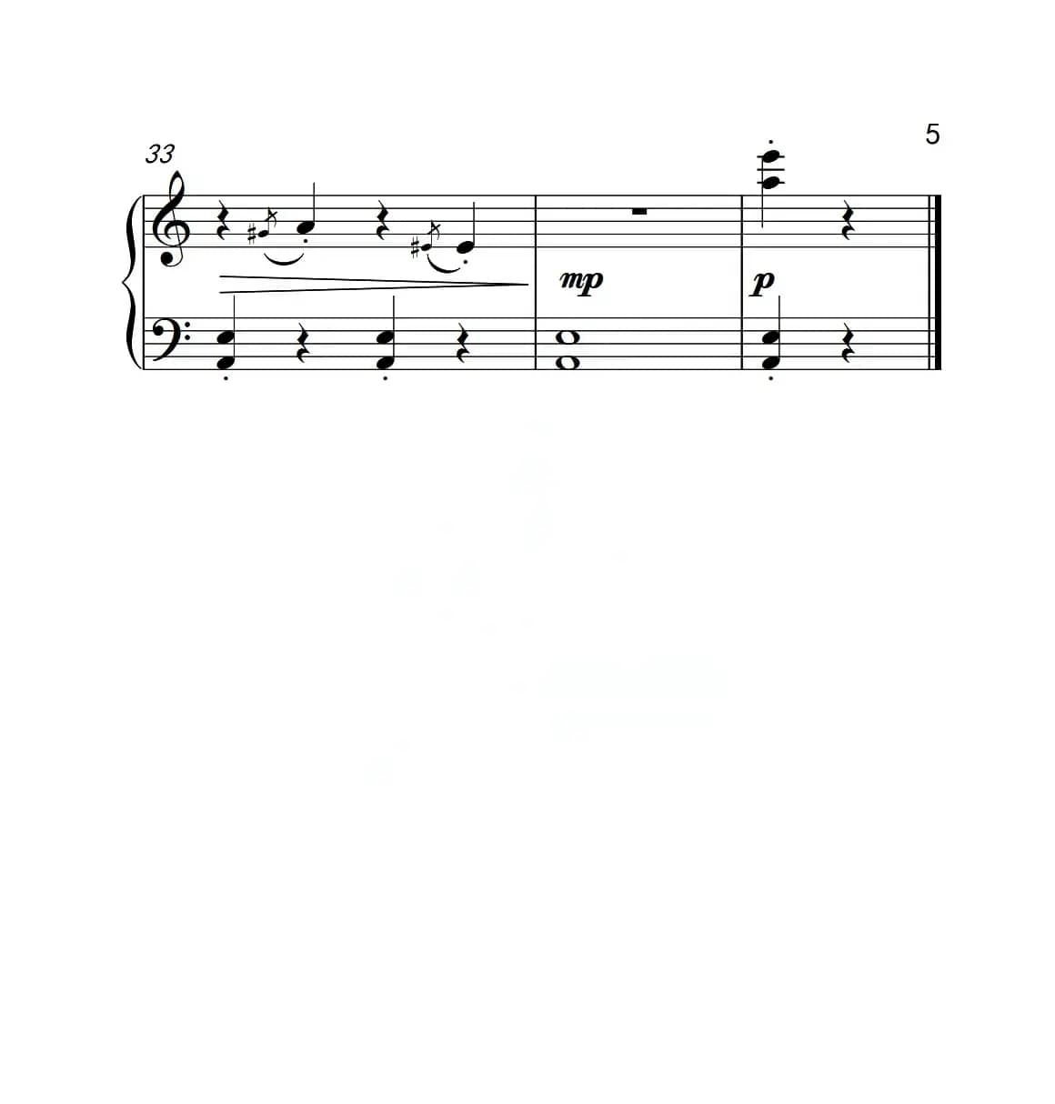 第一级B组 小猴走钢丝（中国音乐学院钢琴考级作品1~6级）