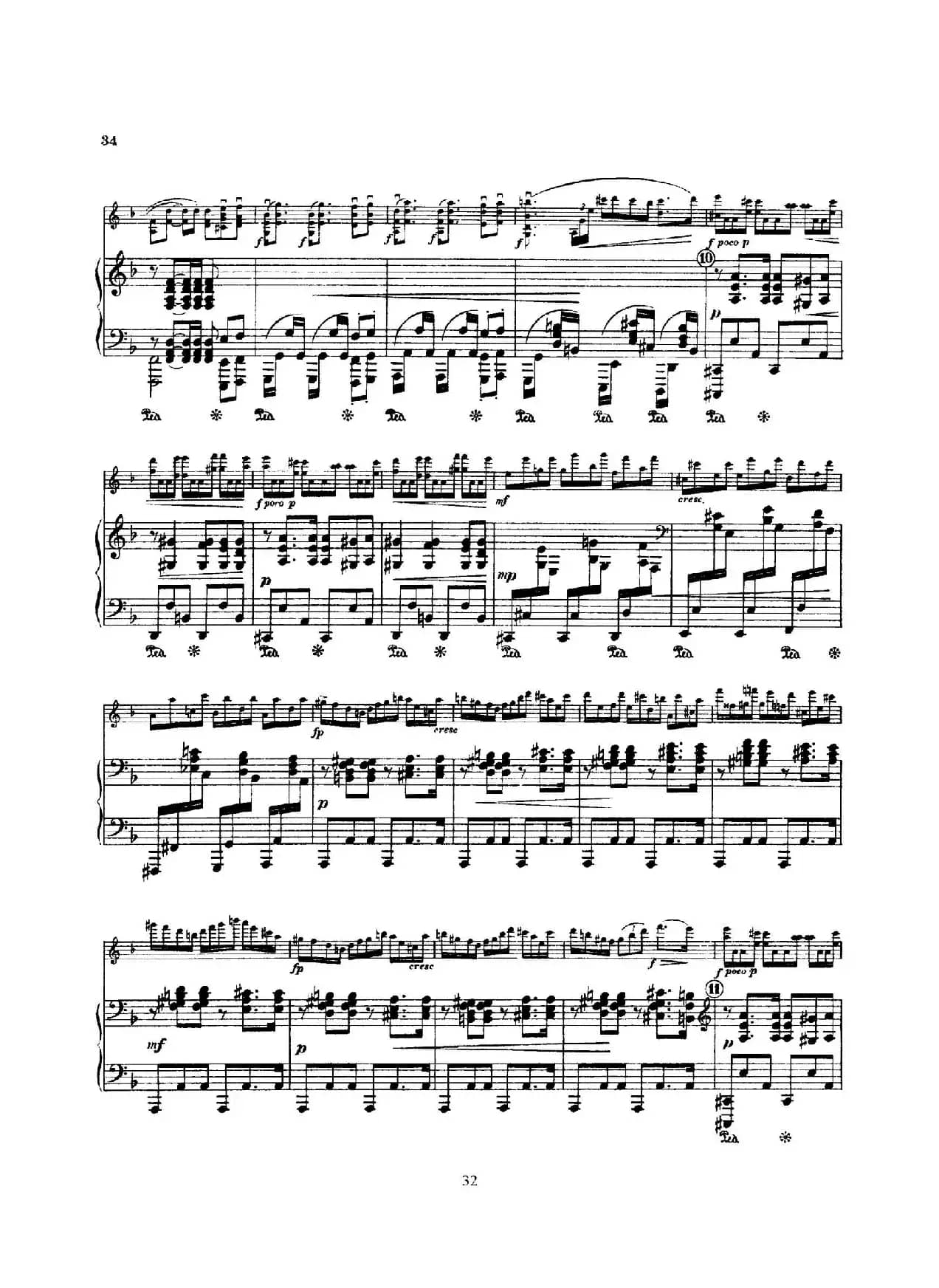 Concerto in D Minor Op.47（小提琴+钢琴伴奏）