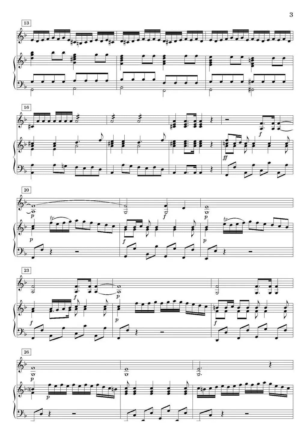 Sonata III（小提琴+钢琴伴奏）