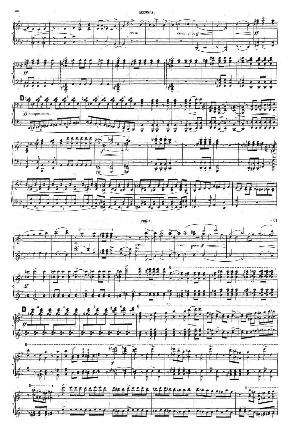 Harold en Italie Op.16 - 4 Hands（哈罗尔德在意大利·四手联弹）（P31——40）