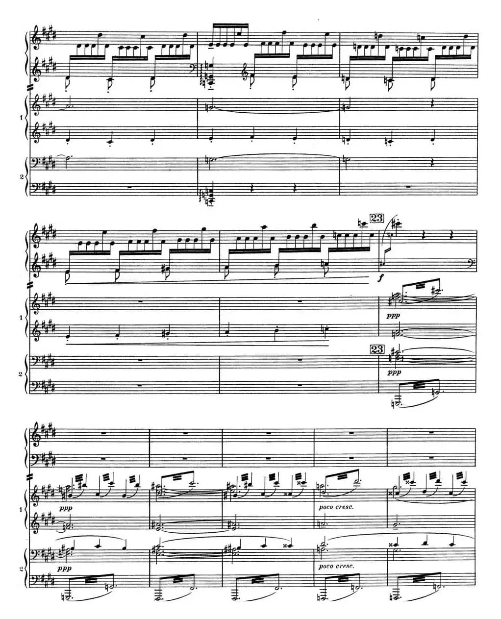 Nights in the Gardens of Spain 西班牙花园之夜 双钢琴版（Ⅰ-En el Generalife）