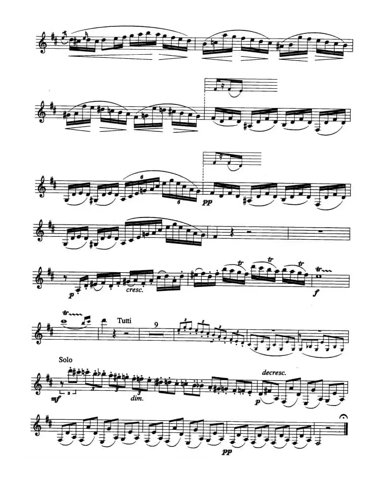 单簧管考级教材·第十级