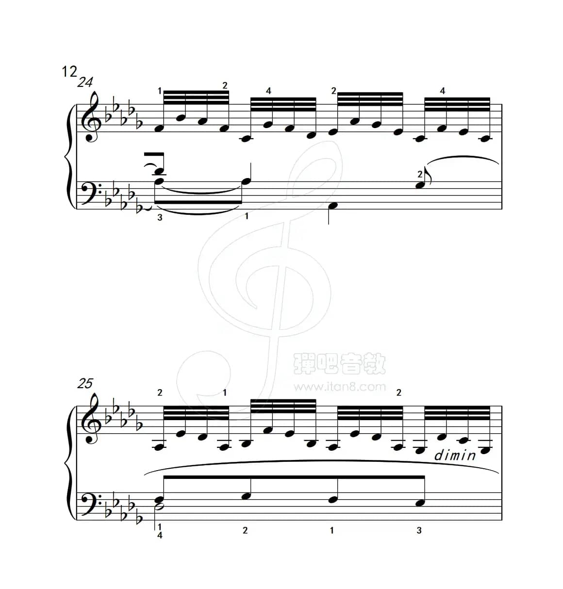 练习曲 7（克拉莫钢琴练习曲60首）