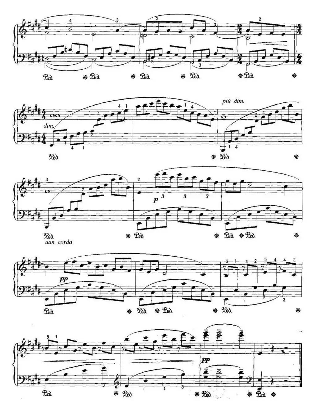 不可不弹的世界钢琴名曲：阿拉伯风格（第1首）