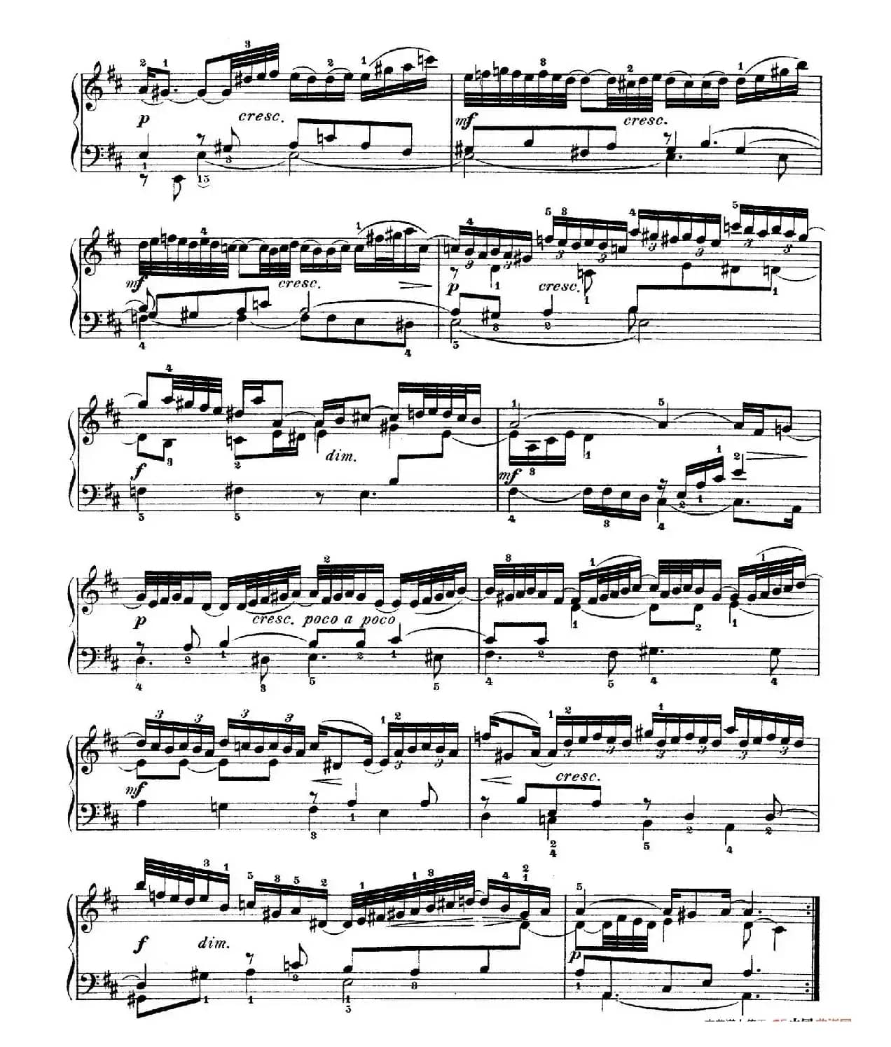 Six Partitas BWV 825-830（6首帕蒂塔·4）
