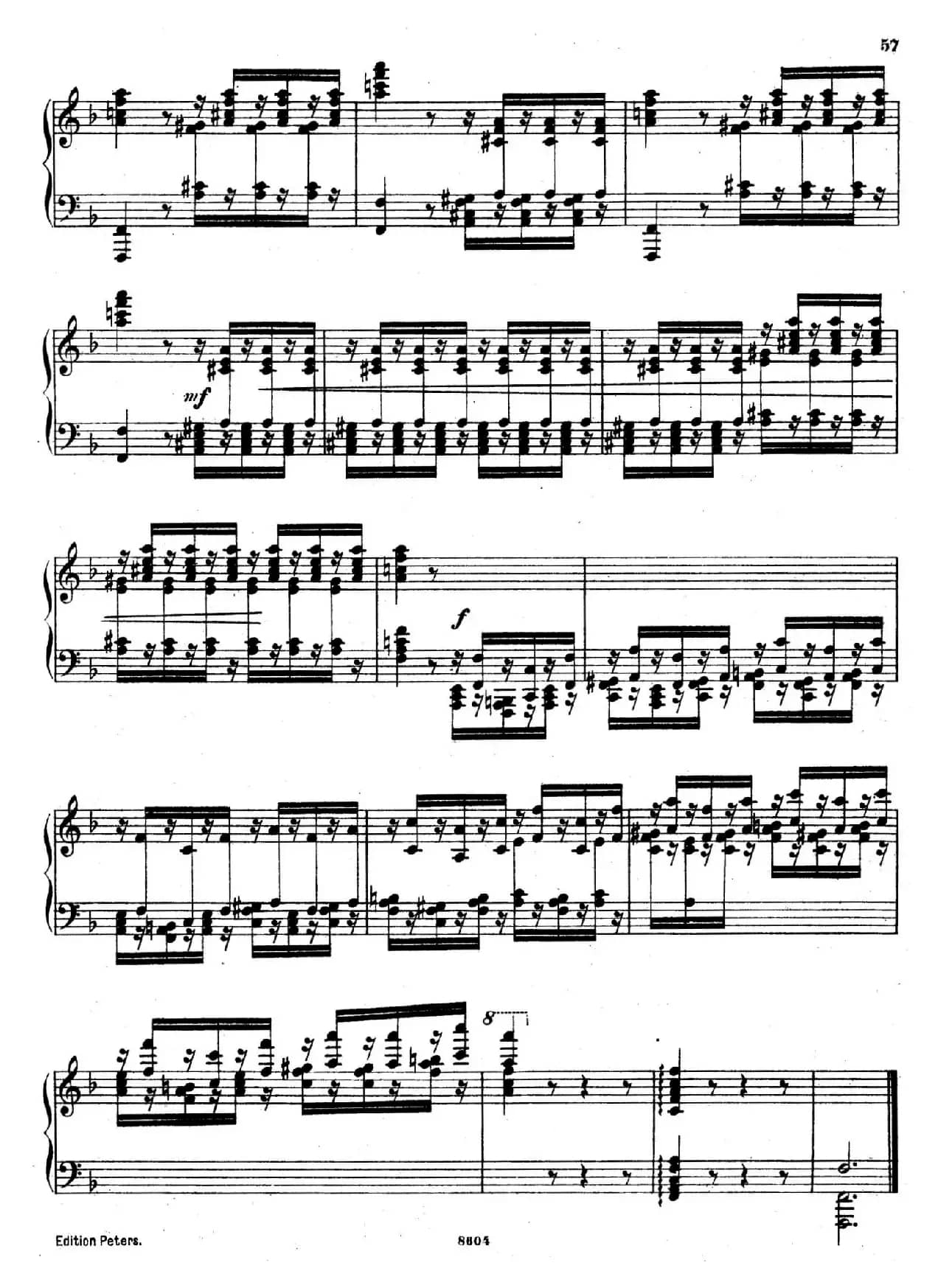 Six Etudes Op.23（6首练习曲·Ⅴ）