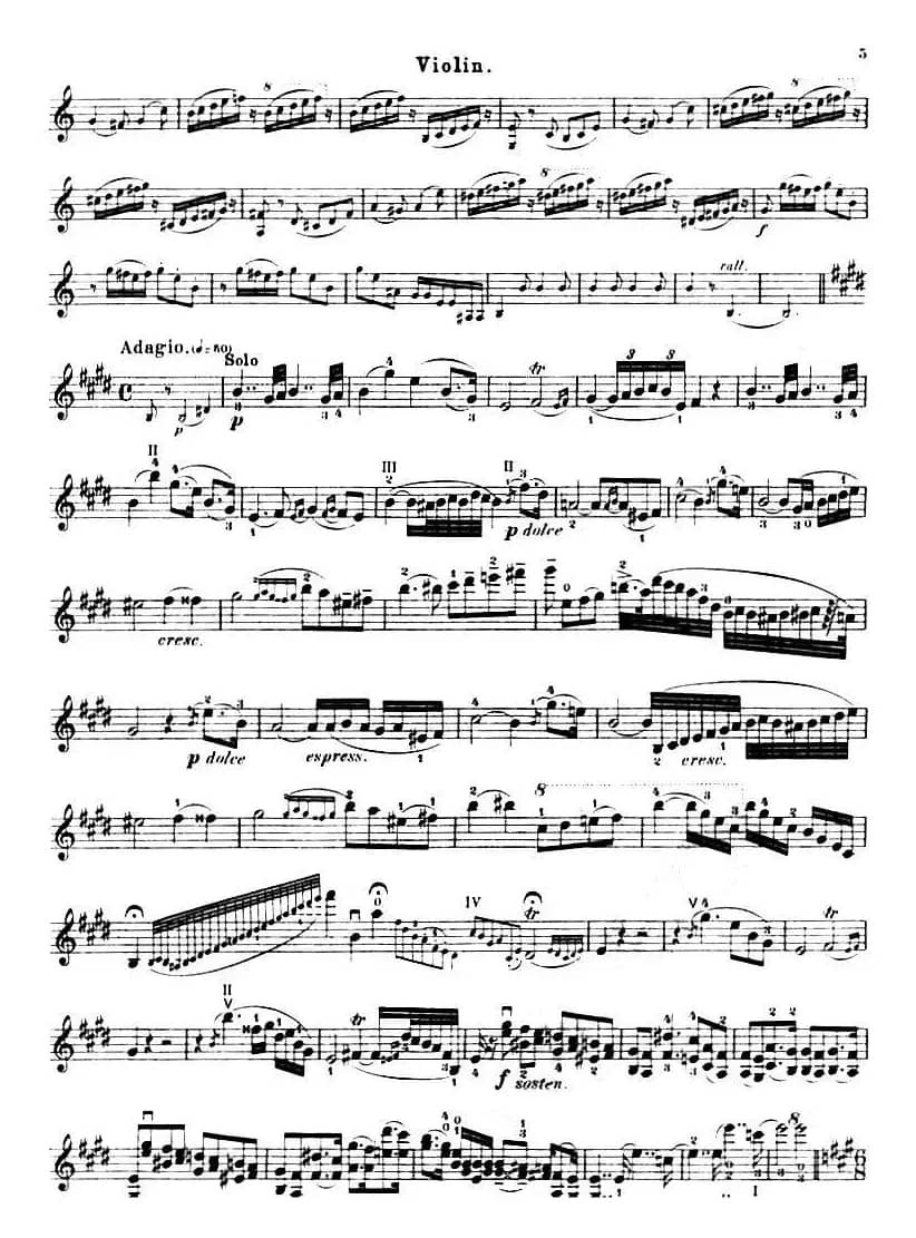 Concerto IX. Op.104（第九小提琴协奏曲Op.104）