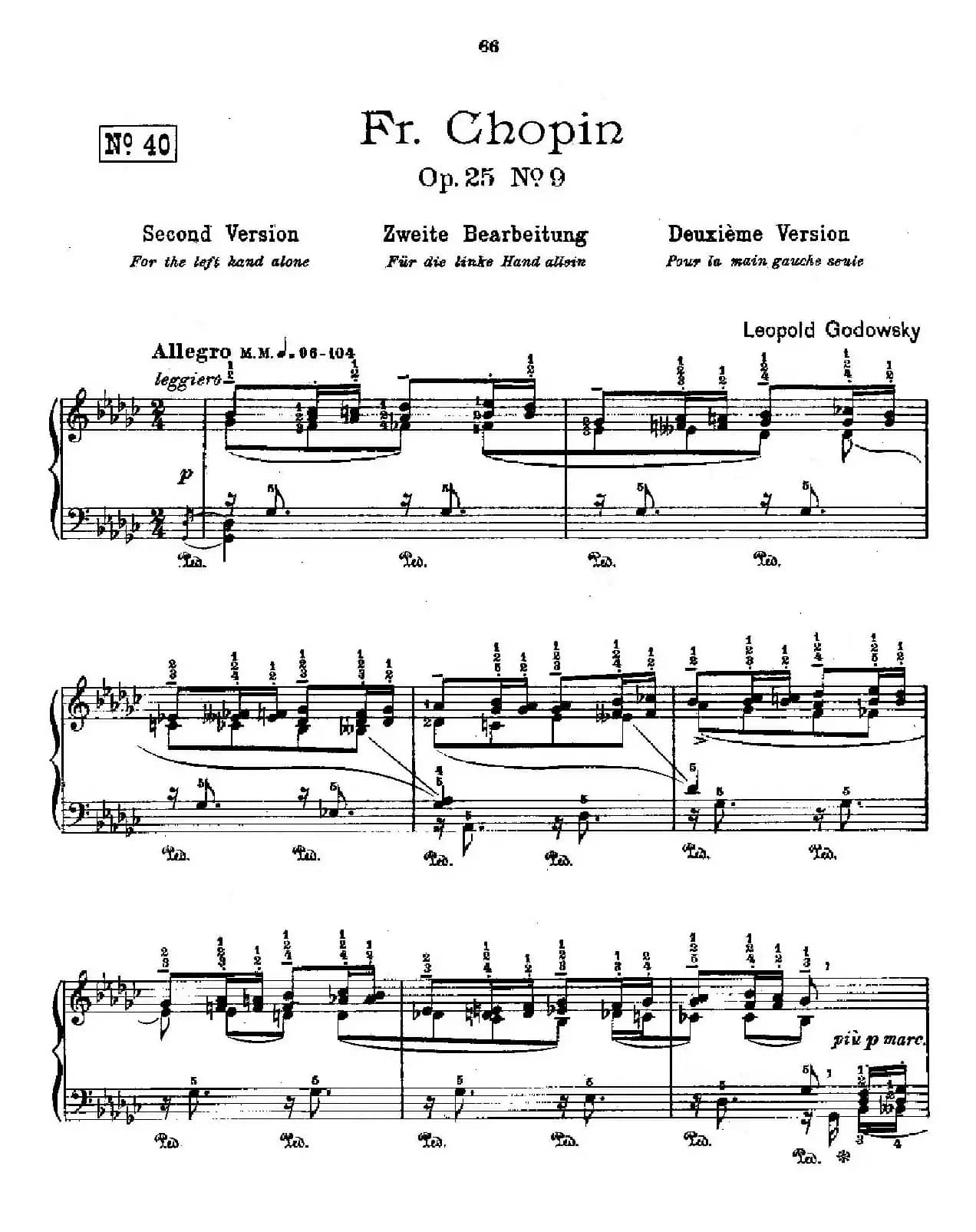 53首改编练习曲（No.40）