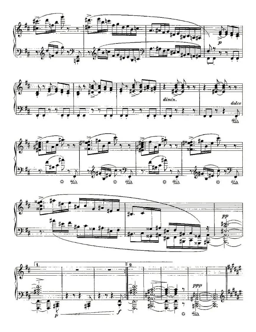 Ballades（勃拉姆斯4首叙事曲）