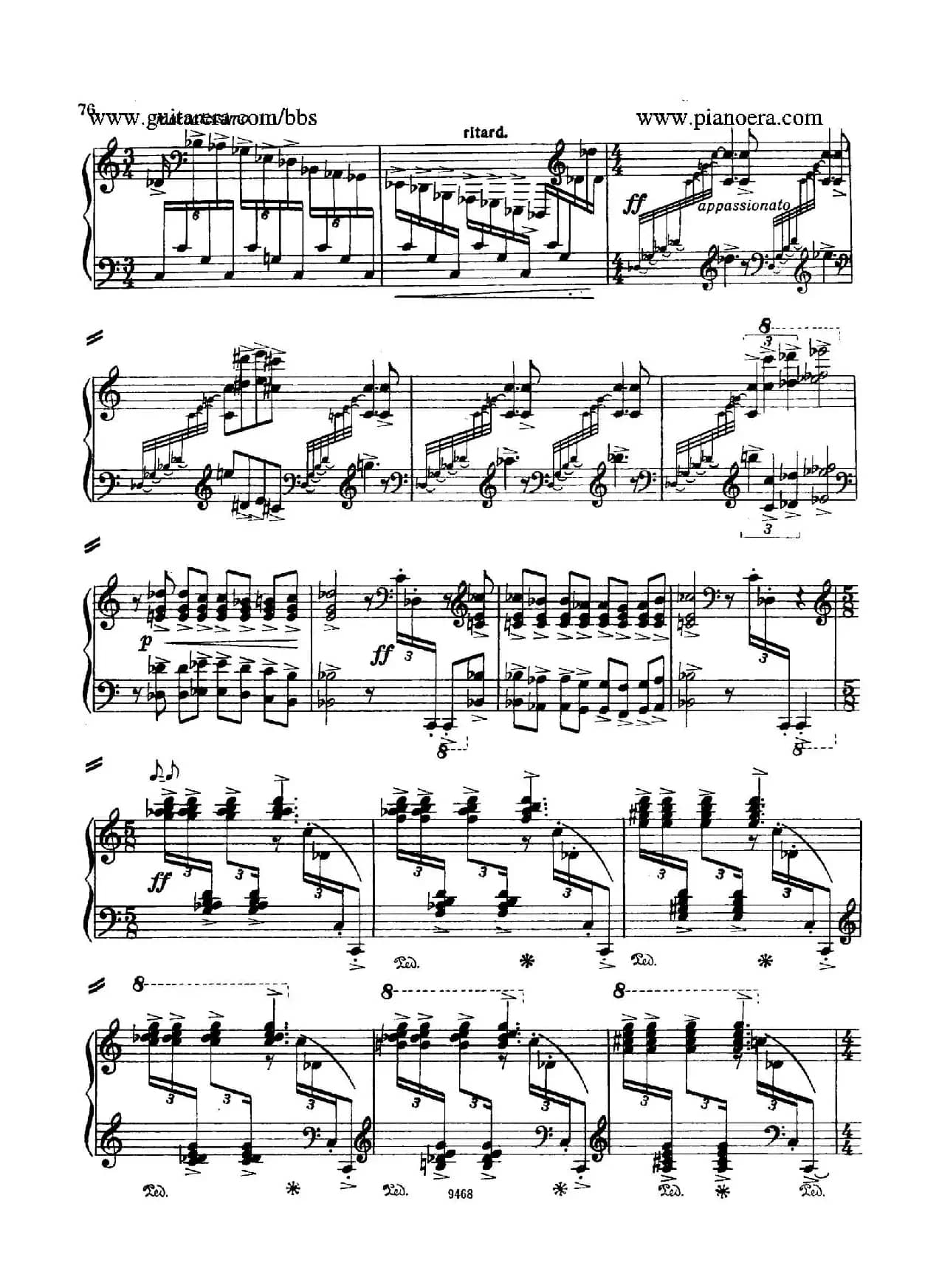 Piano Concerto in D-flat Major Op.37（降D大调钢琴协奏曲·Ⅲ·双钢琴）